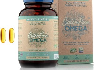 Wiley’s Finest Vegan Omega 3 Supplement